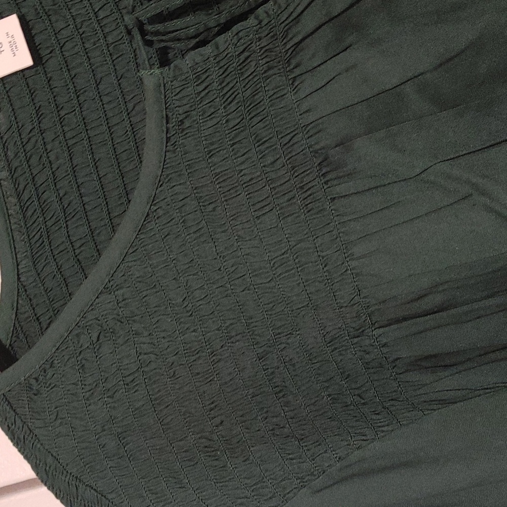 Old Navy, dark green, long sleeve, dress - Picture 3 of 3